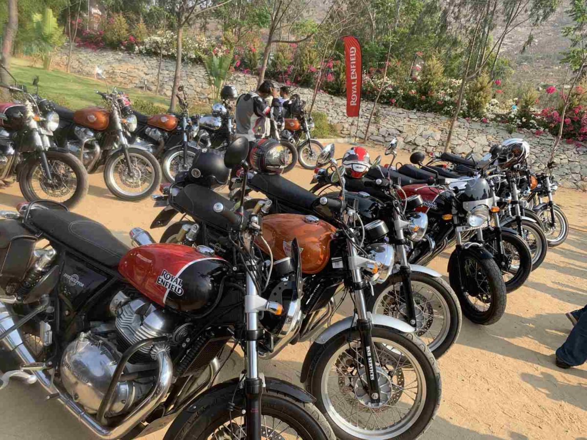 Royal Enfield 650cc Owners Breakfast Meet Interceptor