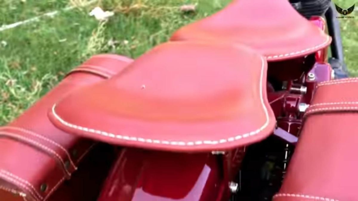 Royal Enfield Warld War 2 modified bike seats Royal Enfield Warld War 2 modified bike seats