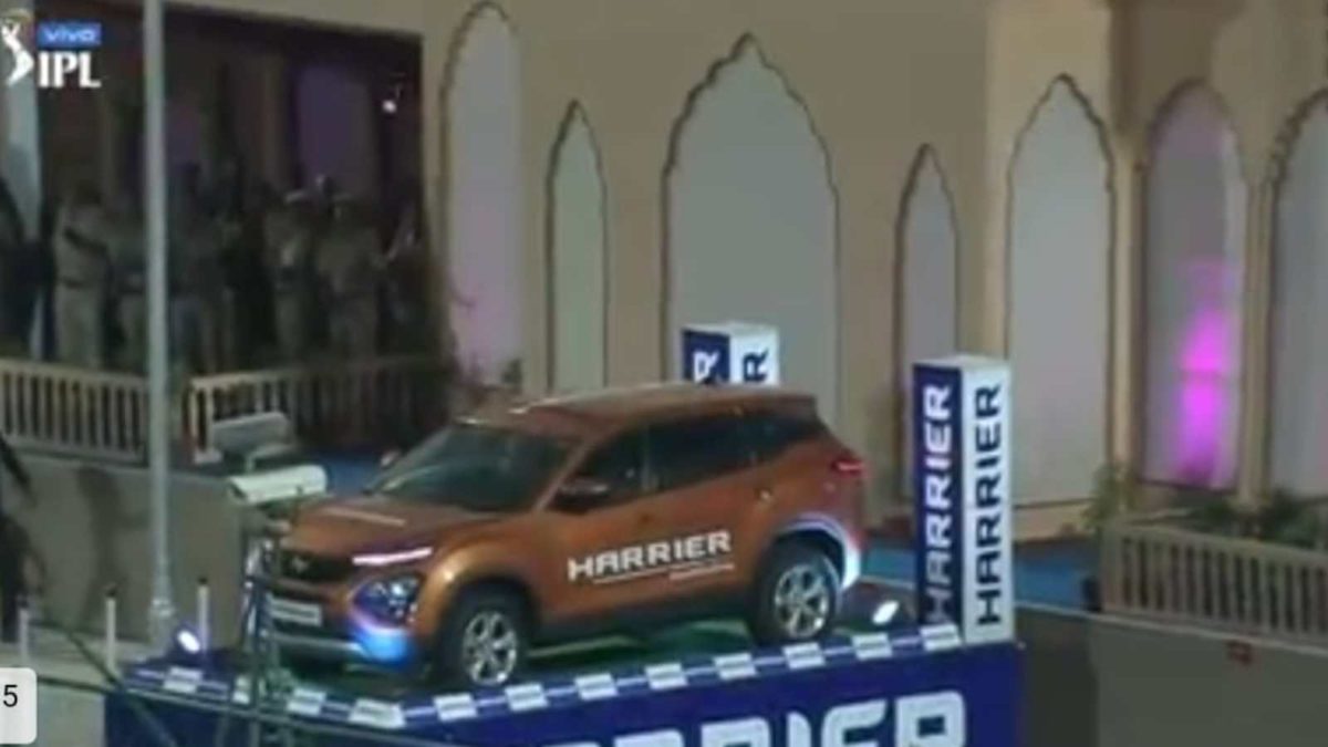 Tata Harrier gets hit with a sixer at the IPL