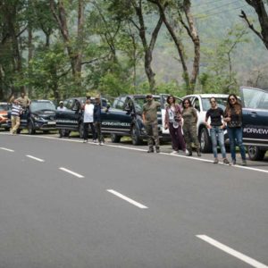 Tata SOUL International drive cars in line