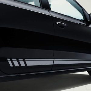 Volkswagen Black and White edition side sill