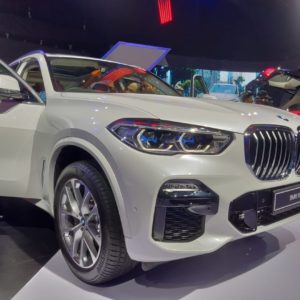 BMW X INdia Launch Laser headlights