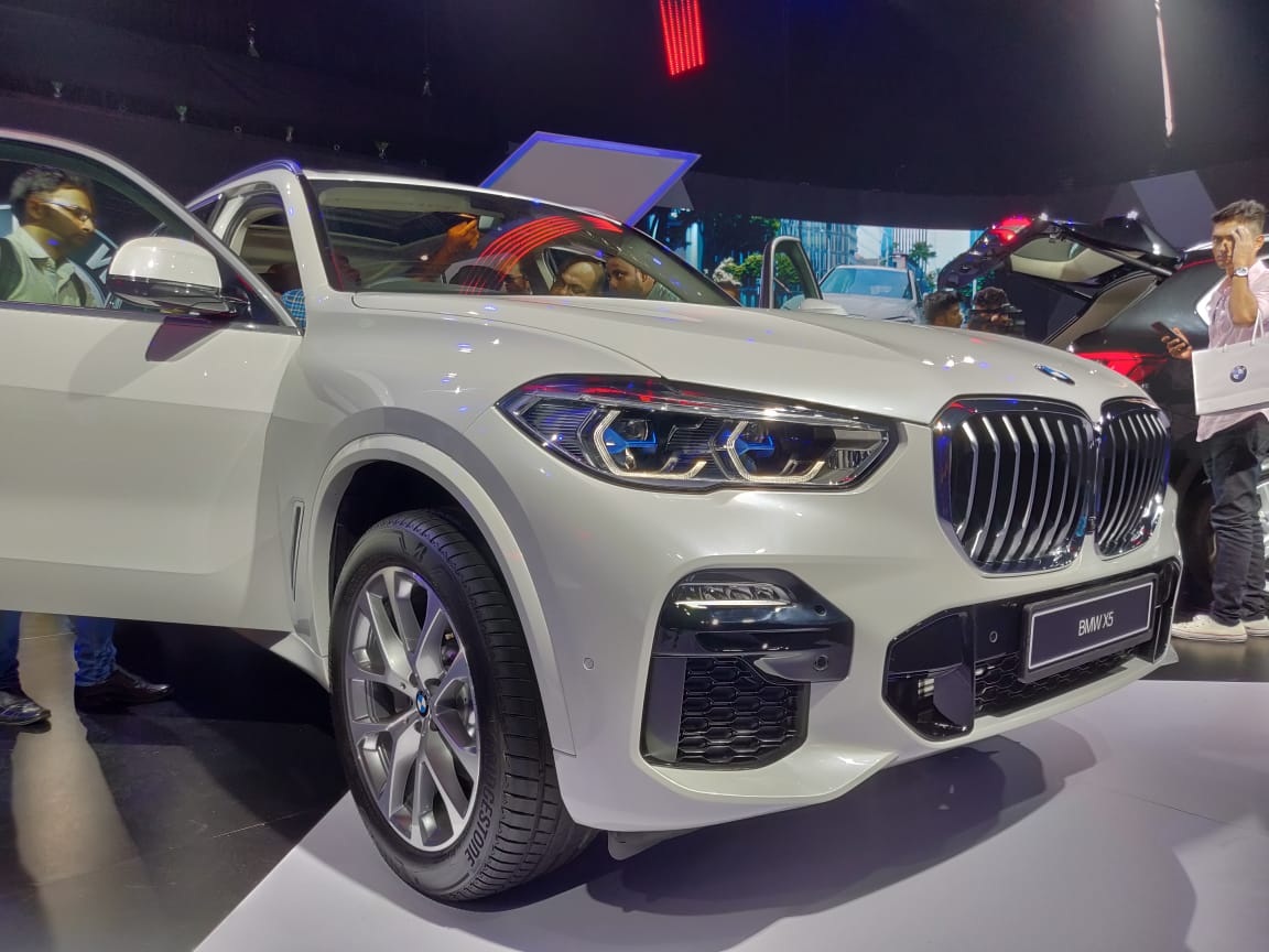 2019 BMW X5 INdia Launch Laser headlights (1)