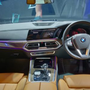 BMW X INdia Launch cabin