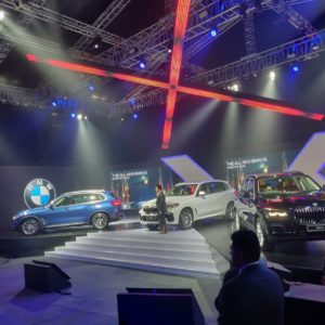 BMW X INdia Launch centre stage