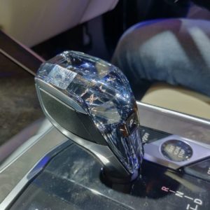 BMW X INdia Launch gear shifter