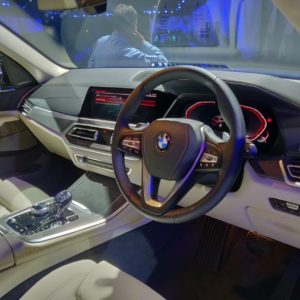 BMW X INdia Launch inside view