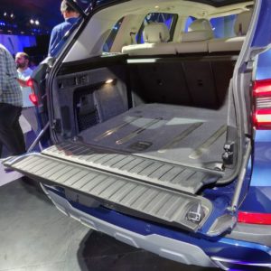 BMW X INdia Launch split tailgate