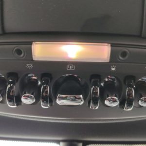 Mini John Cooper Works India roof mounted controls