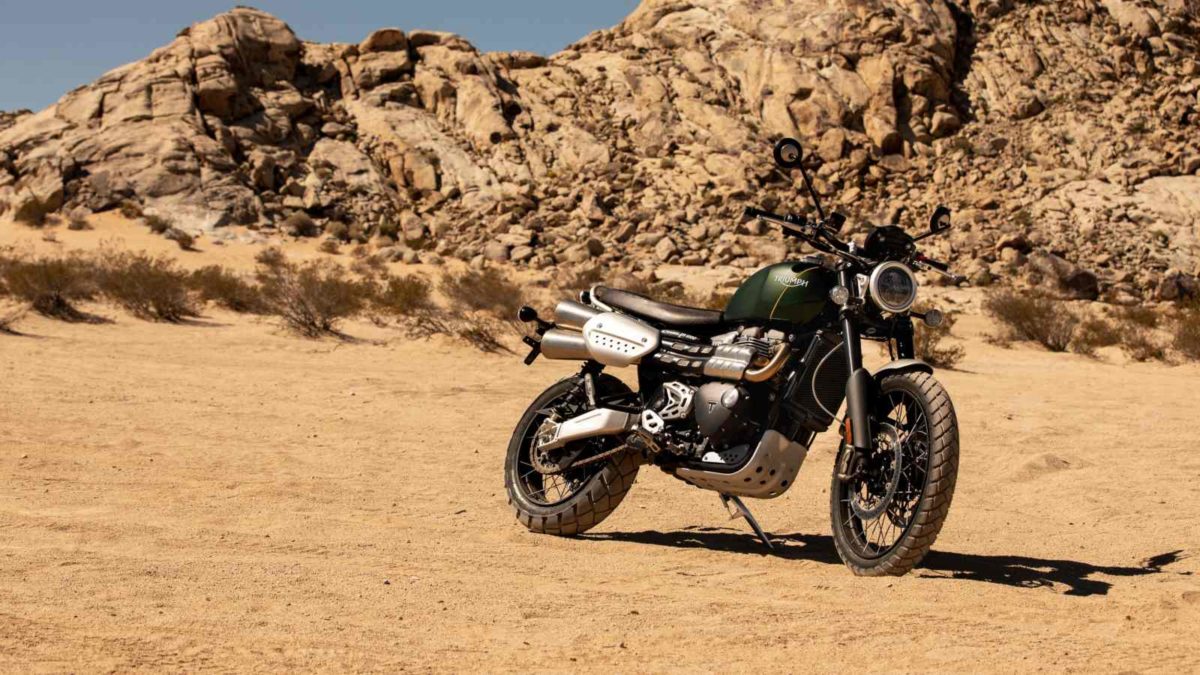 2019 Triumph Scrambler XC 1200 front side