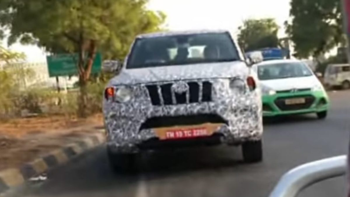 2020 Mahindra Scorpio front