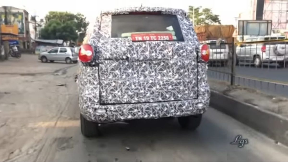 2020 Mahindra Scorpio rear