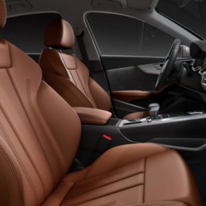 Audi A Facelift interior seats