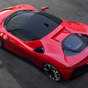 Ferrari SF Stradale top rear quarter