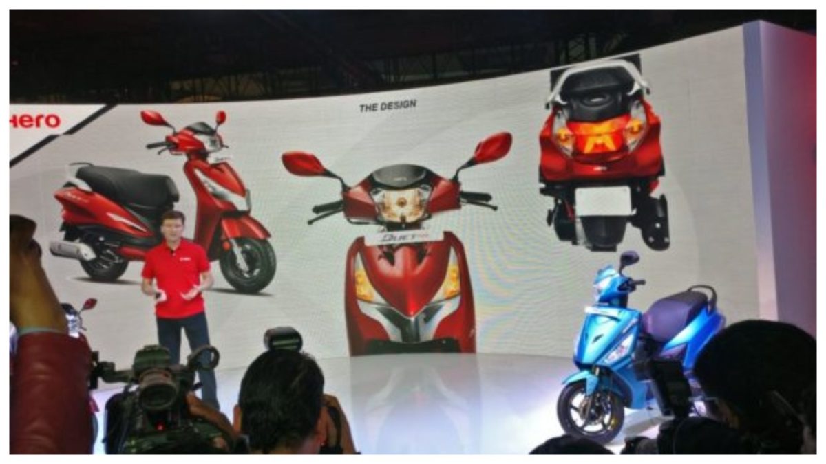 Hero launch of all new scooters