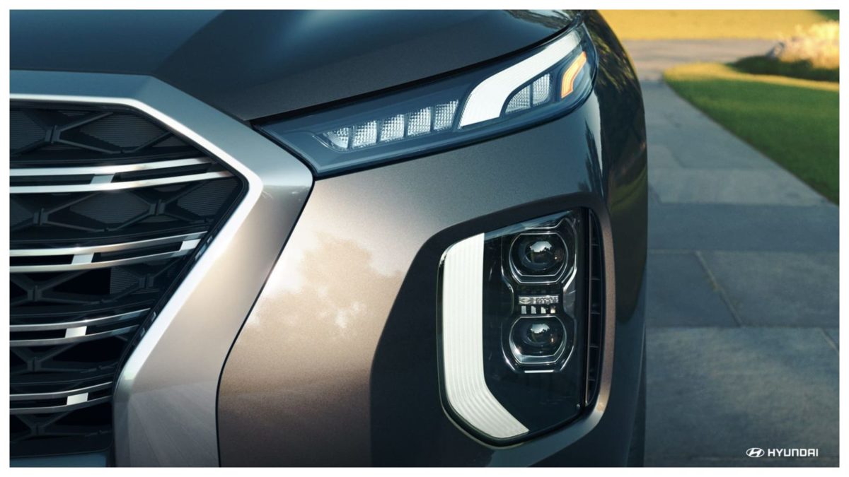 Hyundai Palisade headlights