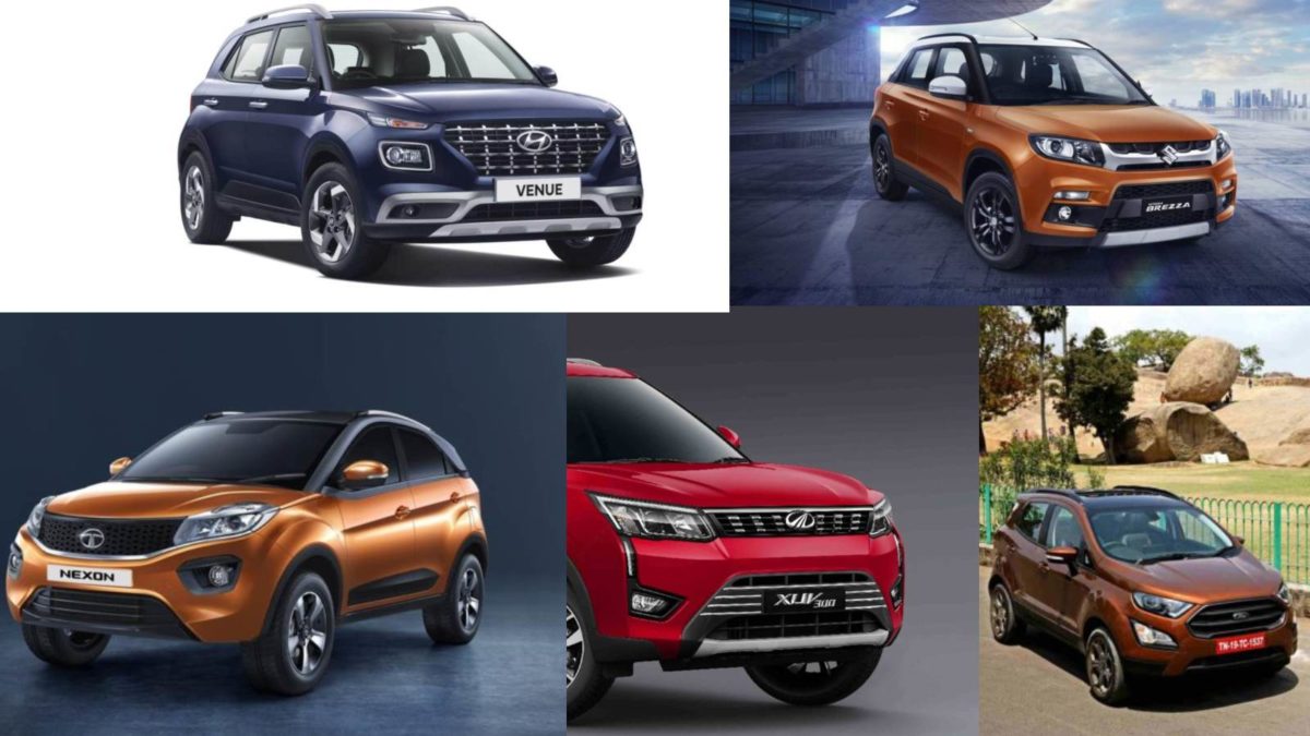 Hyundai Venue vs competitors collage