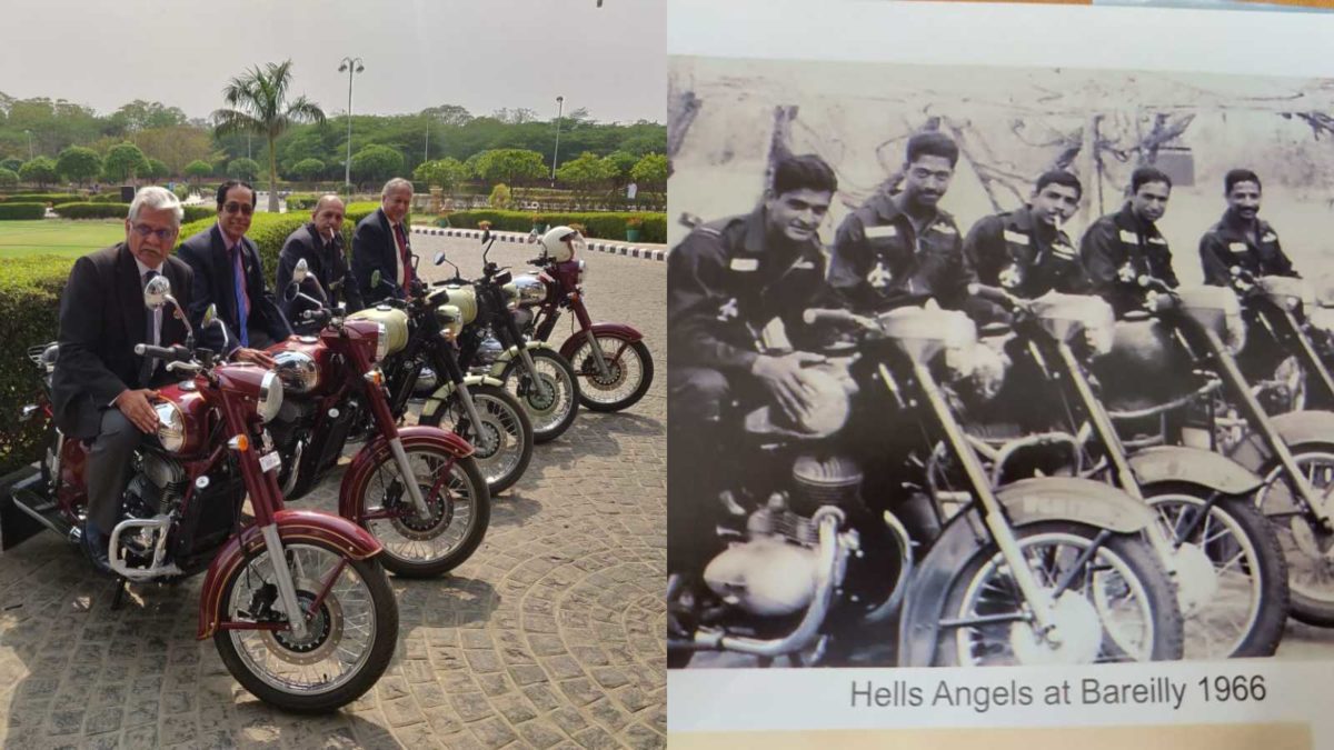 Jawa recreates picture with IAF war veterens