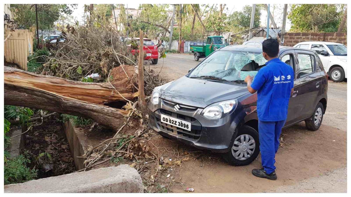 Photo  Maruti Suzuki proactive measures help to reduce car damage and quick repair of vehicles affected by Fani cyclone