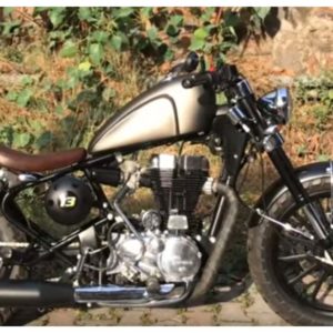 Royal Enfield  to bobber