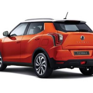 SsangYong Tivoli Facelift rear quarter