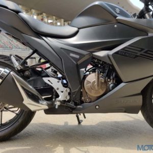 Suzuki Gixxer SF  First Ride Review Exhuast