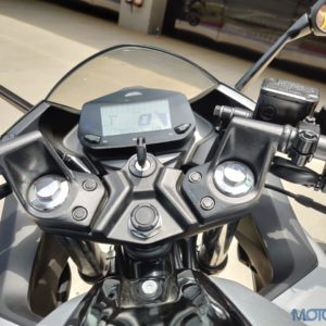 Suzuki Gixxer SF  First Ride Review Instrument cluster