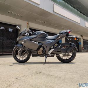 Suzuki Gixxer SF  First Ride Review Side profile