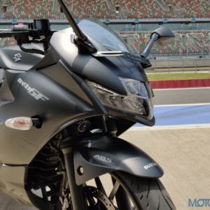 Suzuki Gixxer SF  First Ride Review front fairing