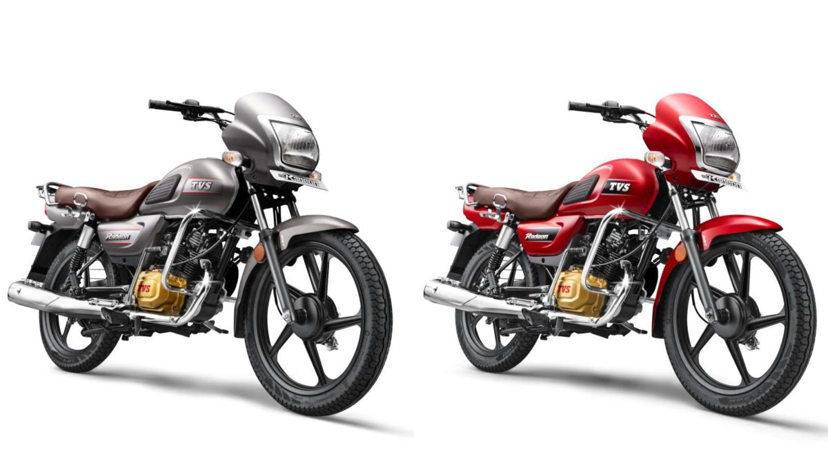 TVS Radeon new colour options