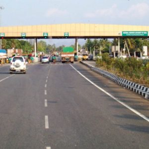 Toll plaza in India