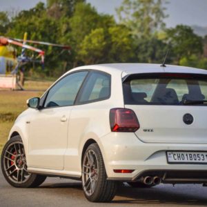 VW GTI stage  tuned rear quarter static