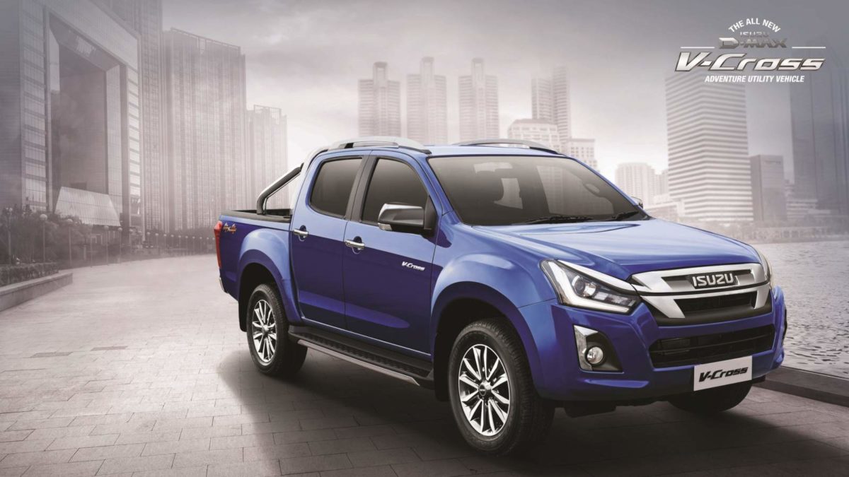 Isuzu D Max V Cross front quarter