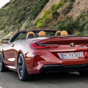 BMW M cabriolet rear quarter