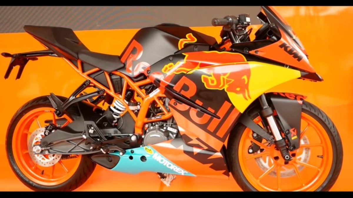 KTM RC  MotoGP livery side profile