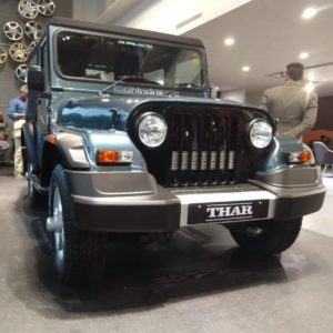 Mahindra Thar  front quarter low