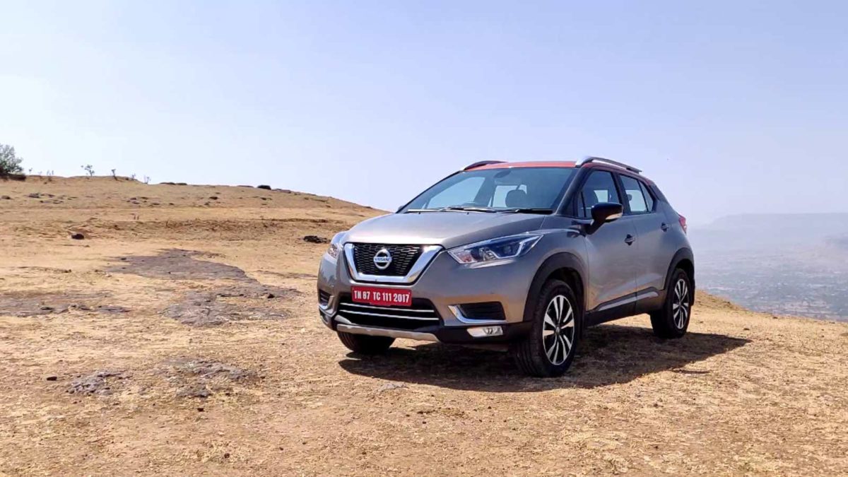 Nissan Kicks front right quarter