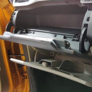 Renault Triber reveal orange dual glovebox