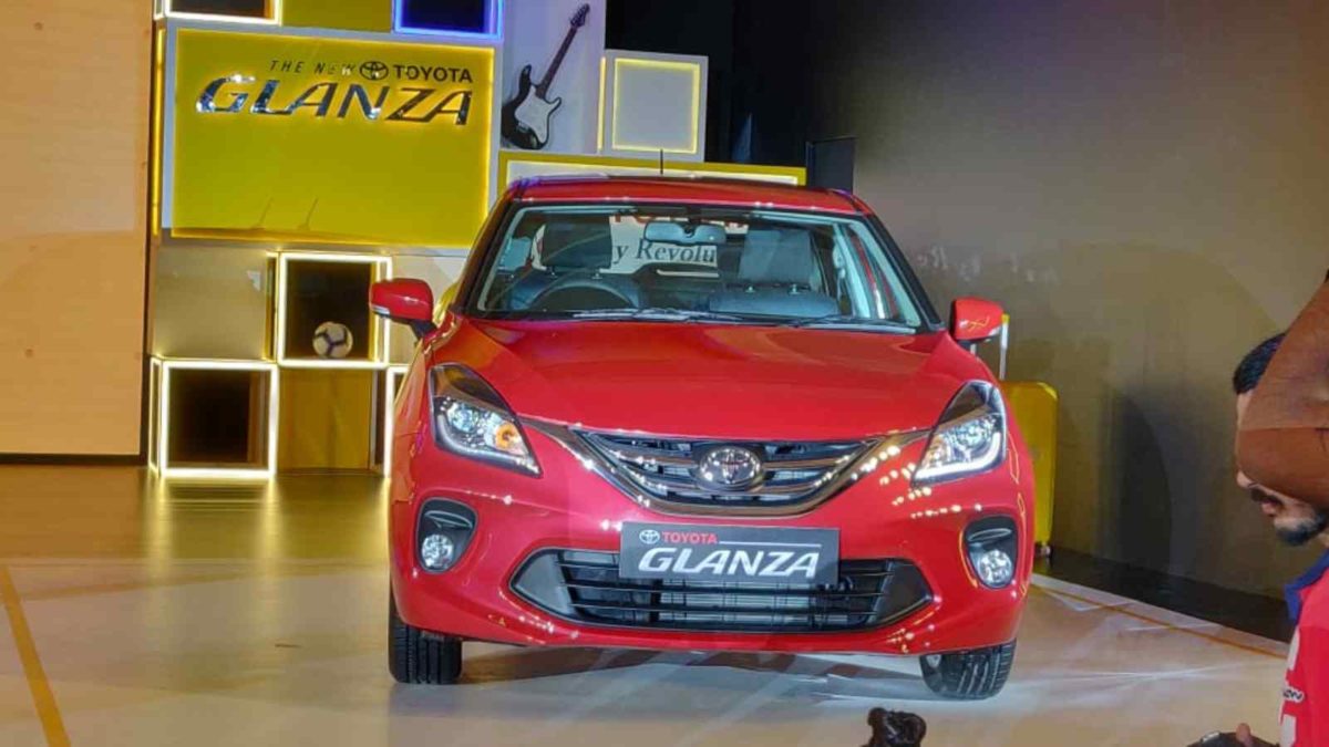 Toyota Glanza Launch front