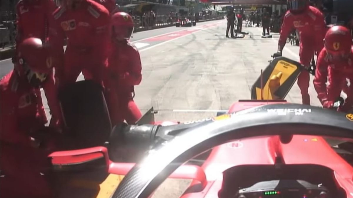 Austrian GP 2019 Vettel Pit stop