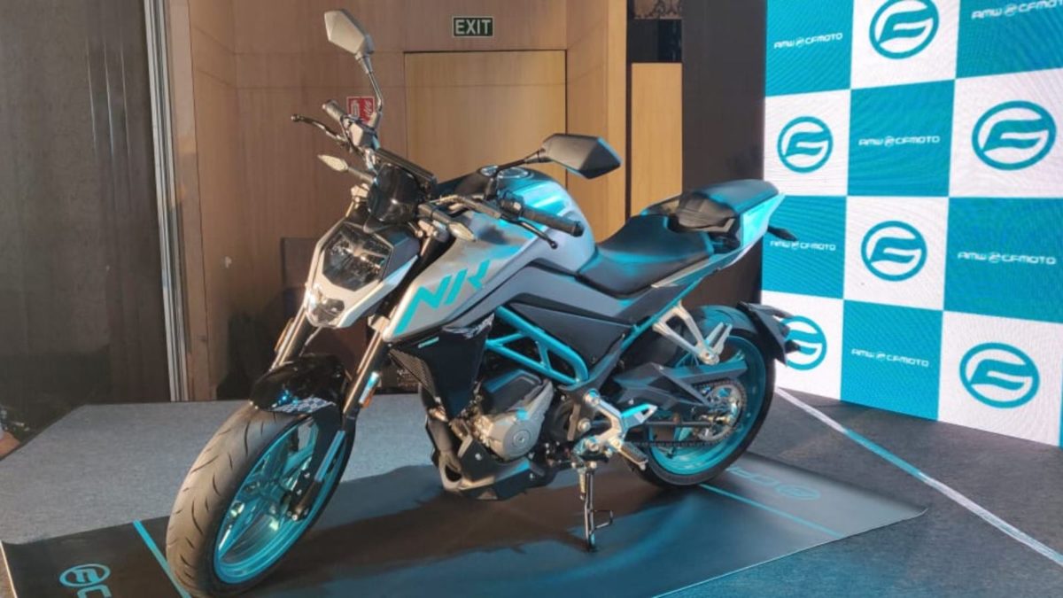 CF Moto 300 NK launch featured