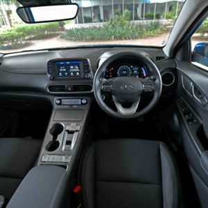 Hyundai Kona India Review cabin