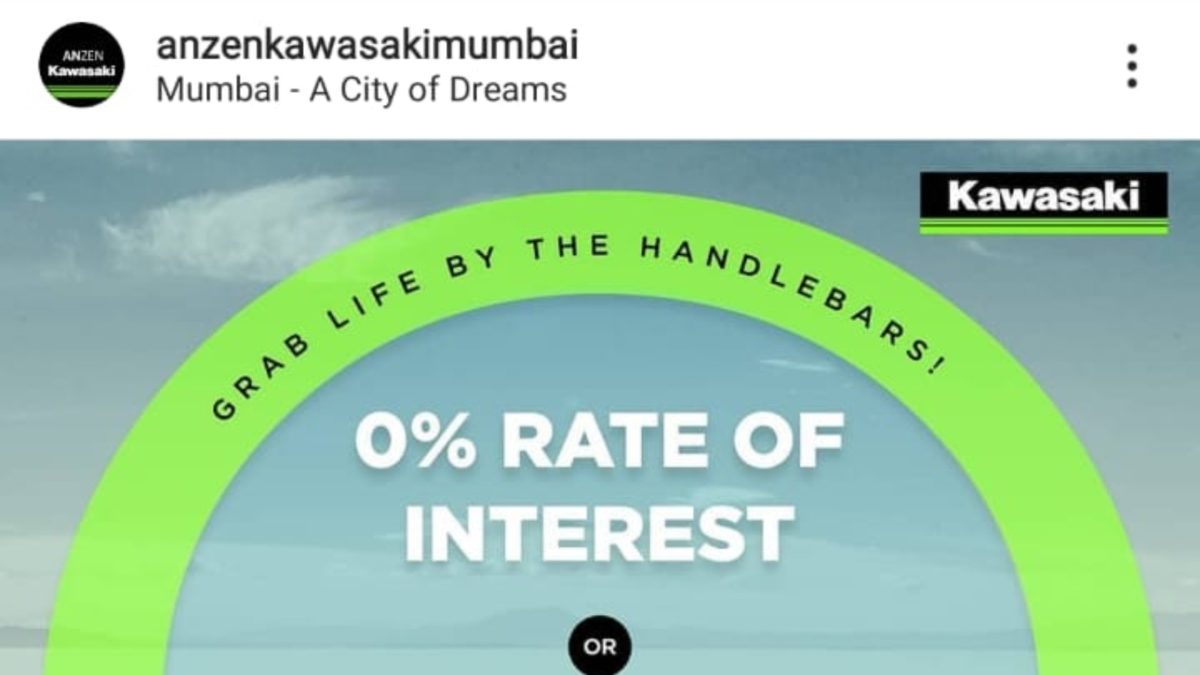 Kawasaki Mumbai Dealer offer featured
