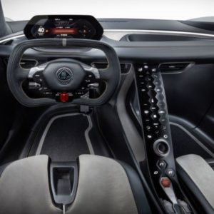 Lotus Evija interor dash