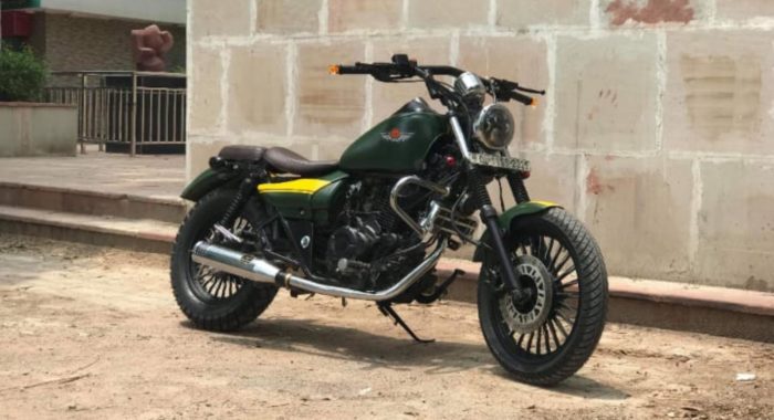 This Modified Bajaj Avenger Pops Out Yet Retains Its 