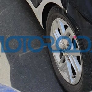 Next generation Hyundai Grand i Spied wheel