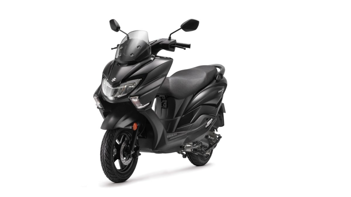 Suzuki Burgman Street Matte Black