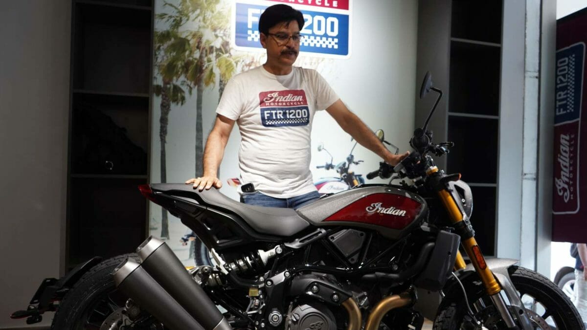 Indian Motorcycle Mumbai showroom Inauguration FTR
