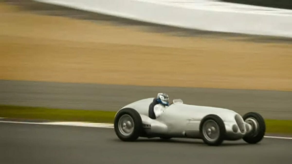 Mercedes W Race car featured