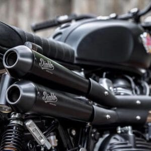 Modified Royal Enfield Interceptor  by K Speed exhaust